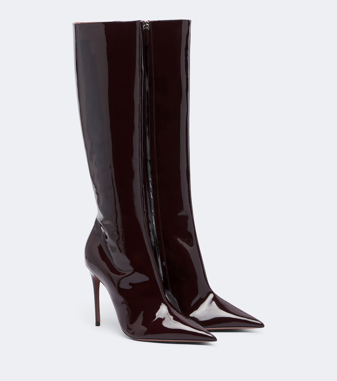 Paris Texas - Vera patent leather knee-high boots