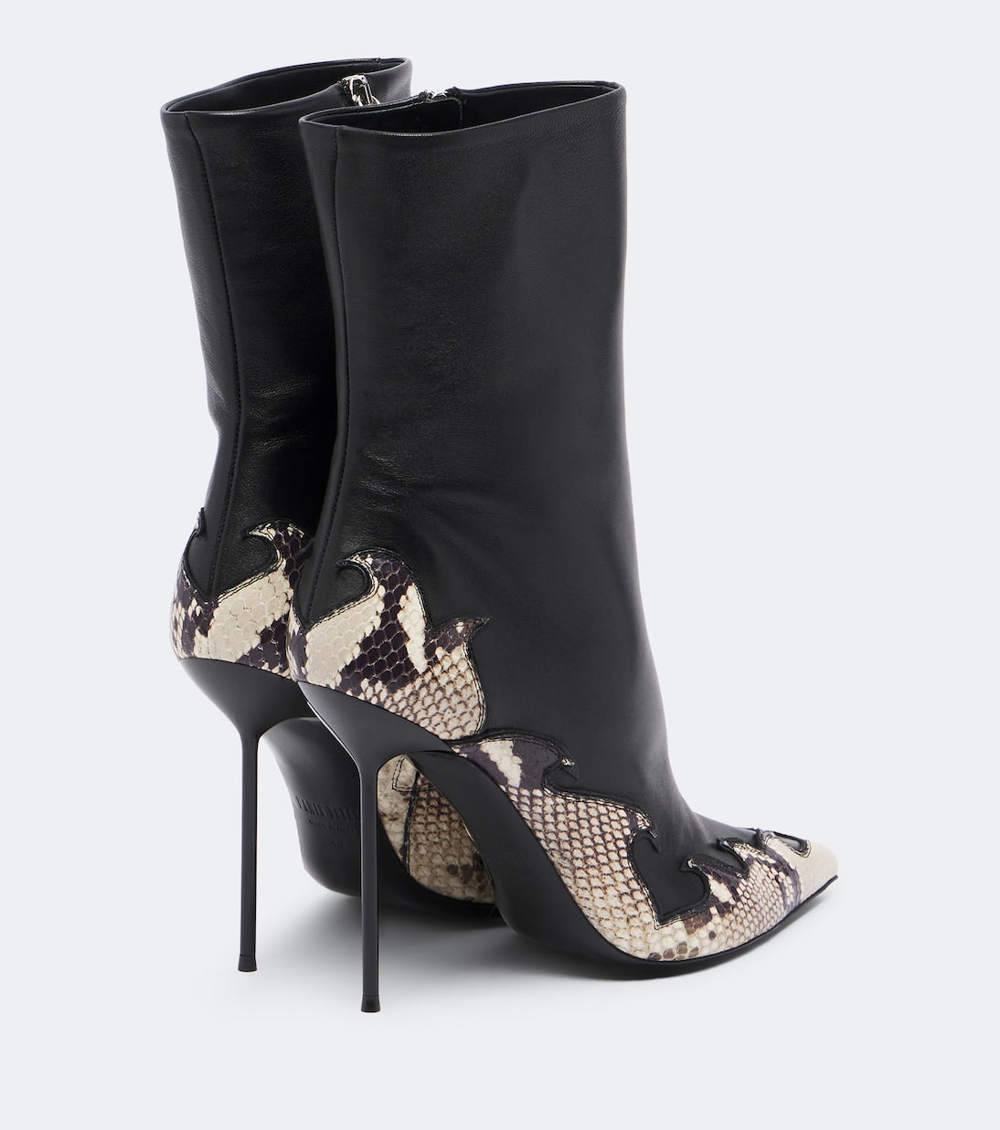 Paris Texas - Lidia Queen of Hearts leather ankle boots