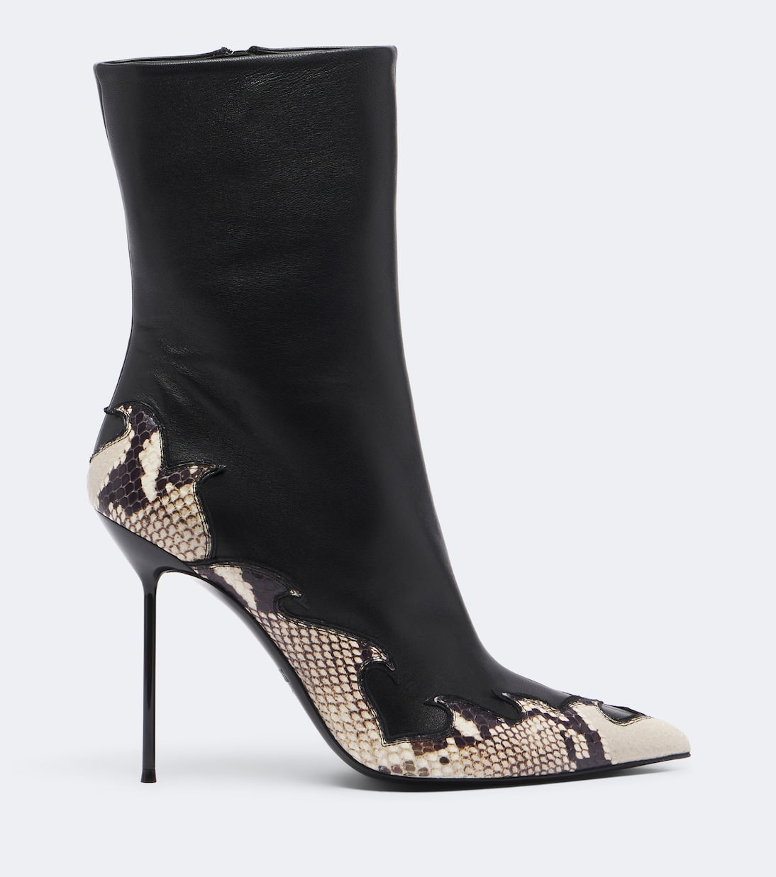 Paris Texas - Lidia Queen of Hearts leather ankle boots