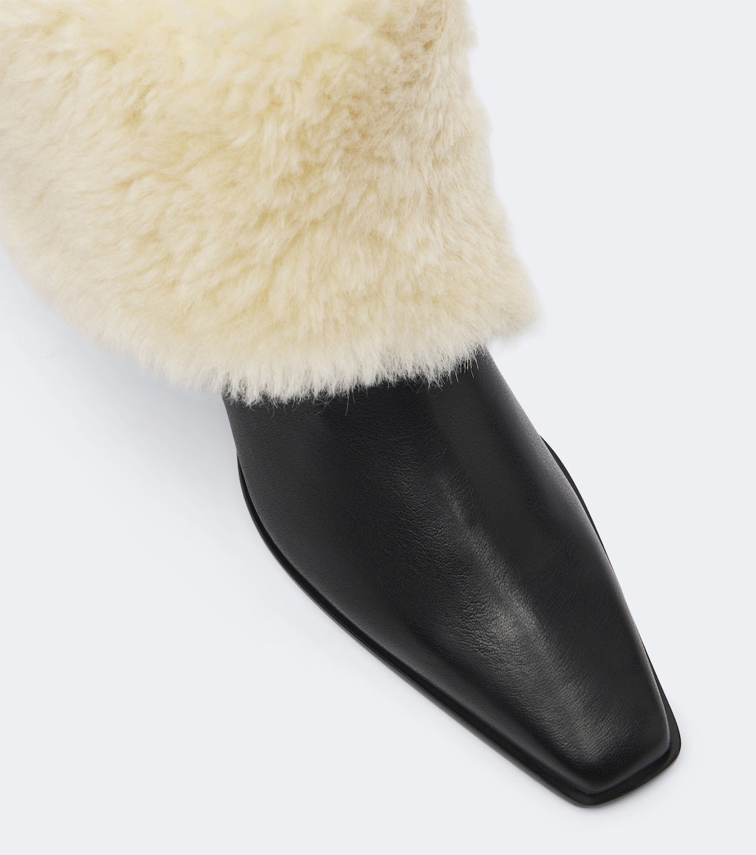 Paris Texas - Bettina shearling-lined leather ankle boots