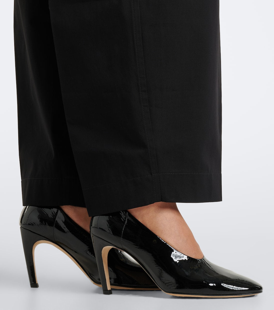 Toteme - Slip patent leather pumps
