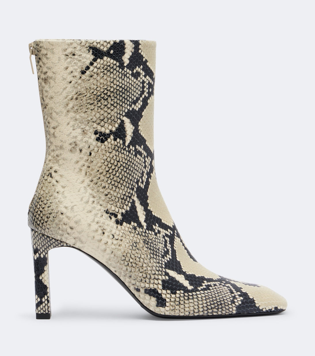 Toteme - Snake-effect leather ankle boots