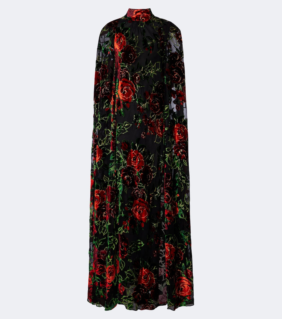 Rodarte - Floral devoré velvet gown