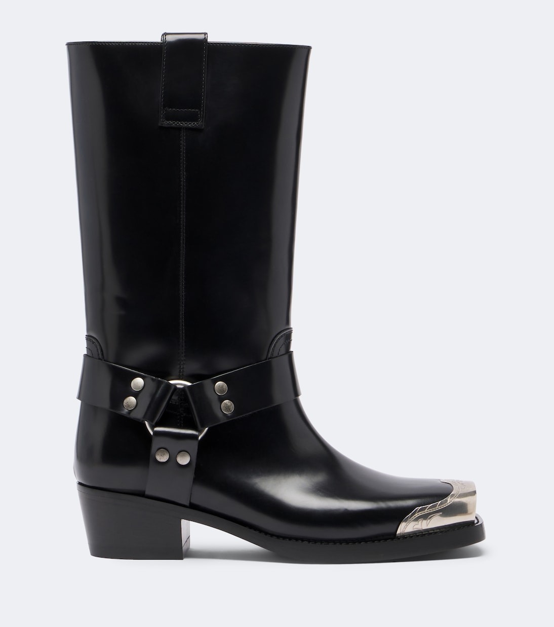 Paris Texas - Roxy leather biker boots