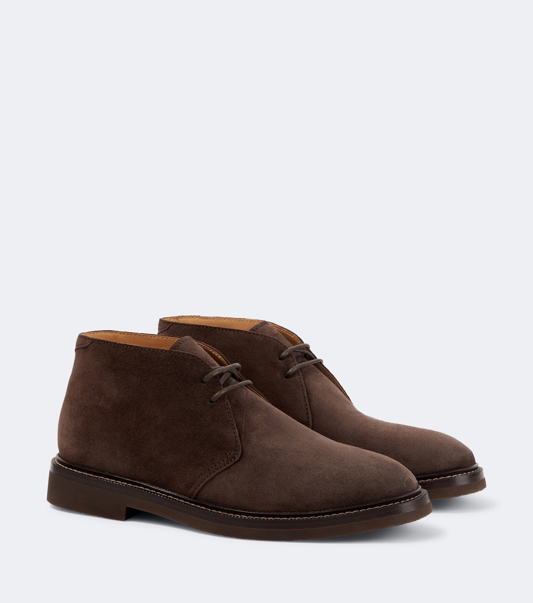 Brunello Cucinelli - Suede desert boots