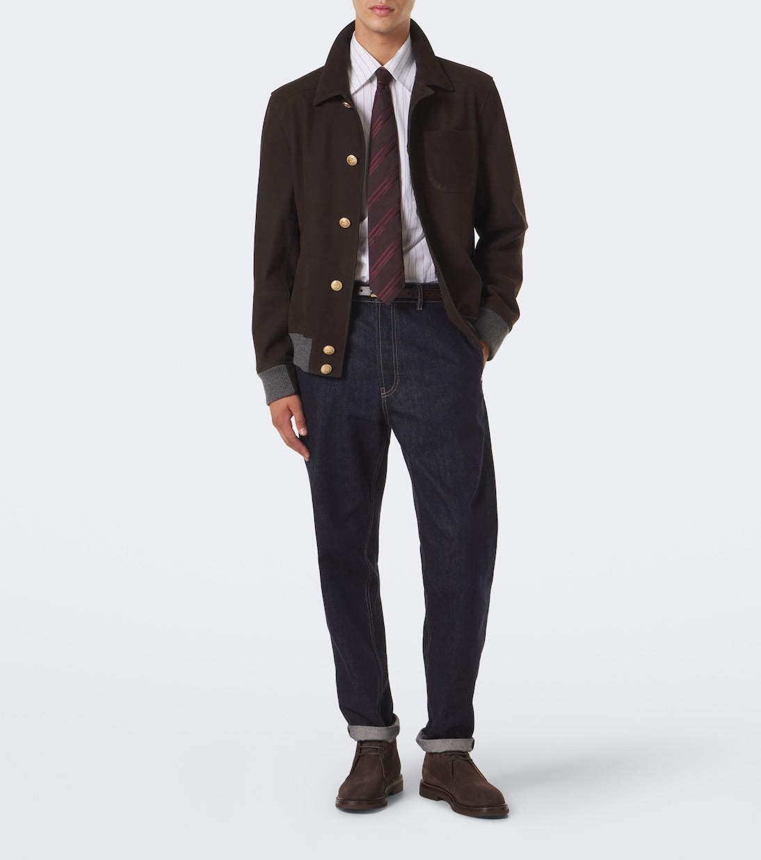 Brunello Cucinelli - Suede desert boots