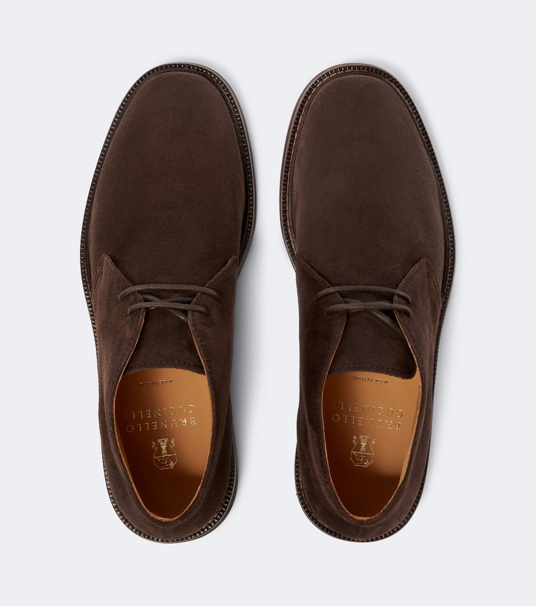 Brunello Cucinelli - Suede desert boots