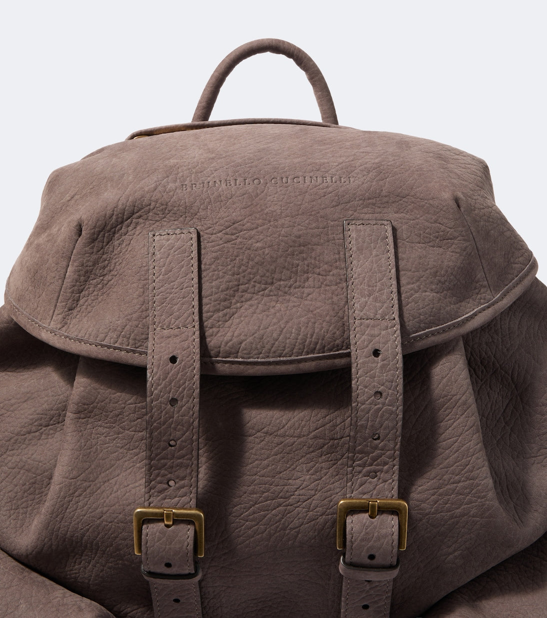 Brunello Cucinelli - Leather backpack