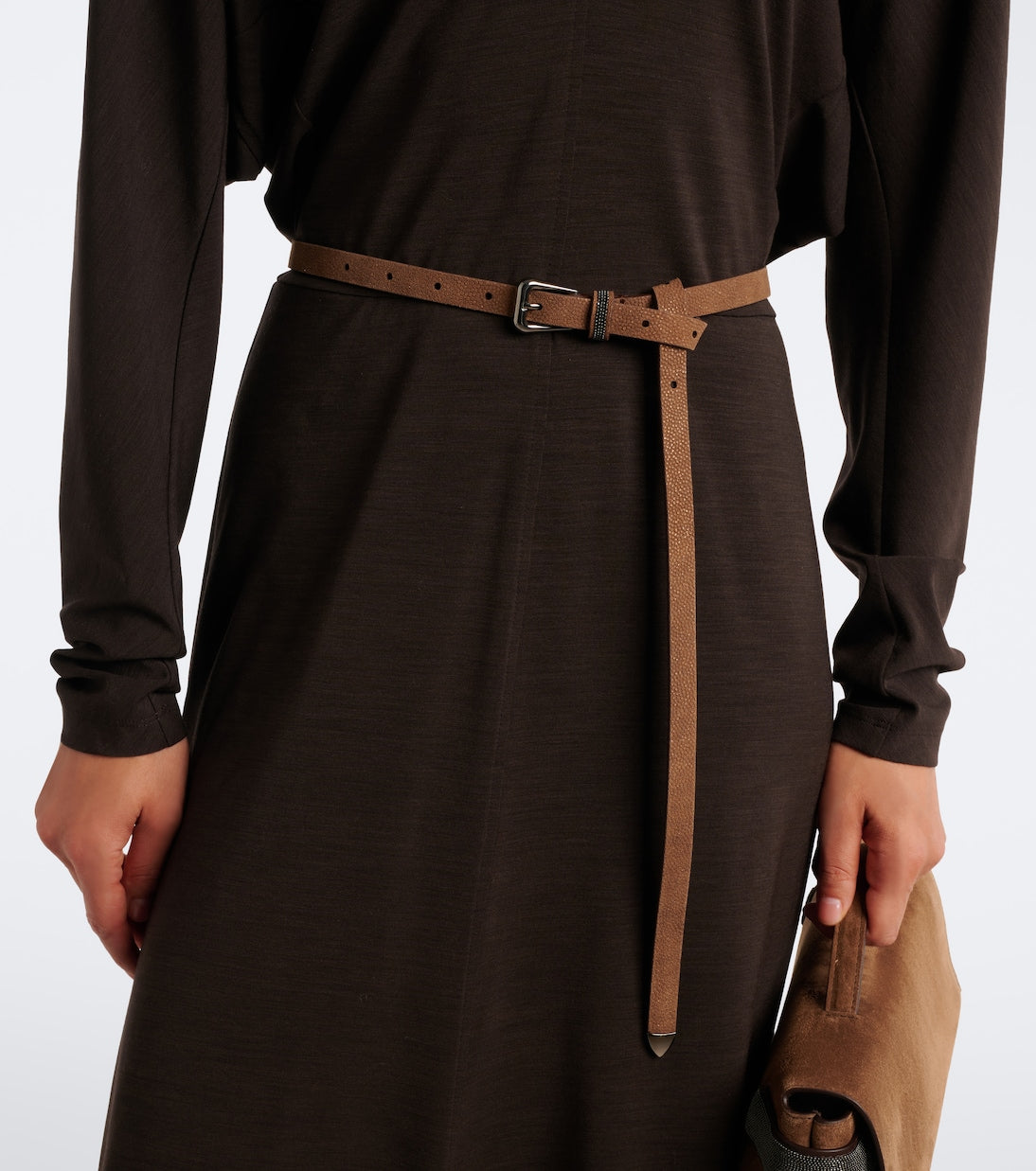 Brunello Cucinelli - Monili leather belt