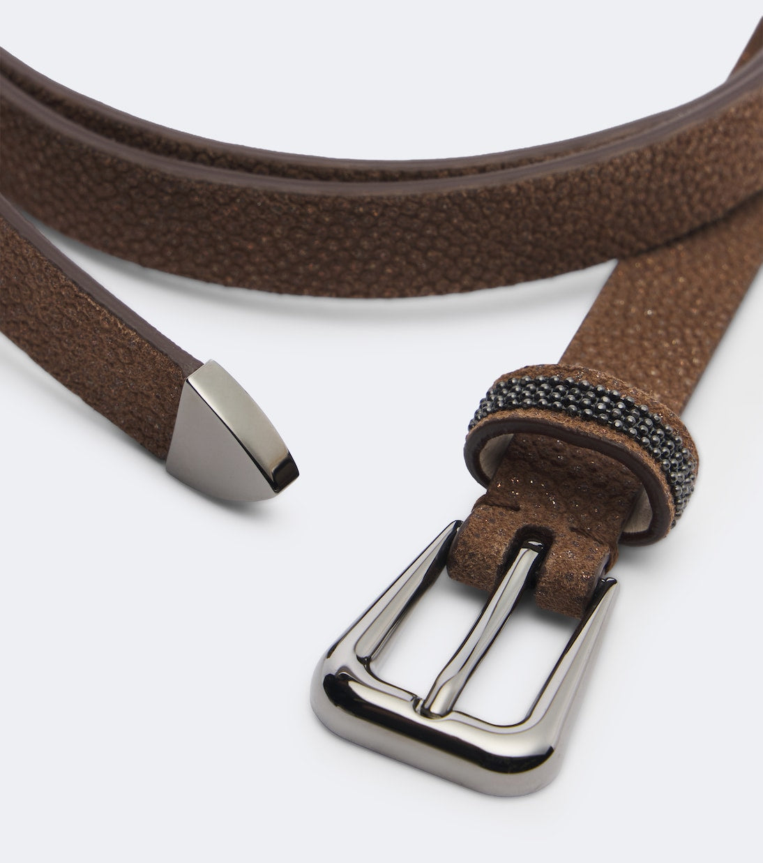 Brunello Cucinelli - Monili leather belt