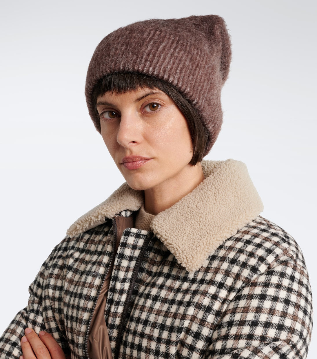 Brunello Cucinelli - Mohair, alpaca, and wool beanie