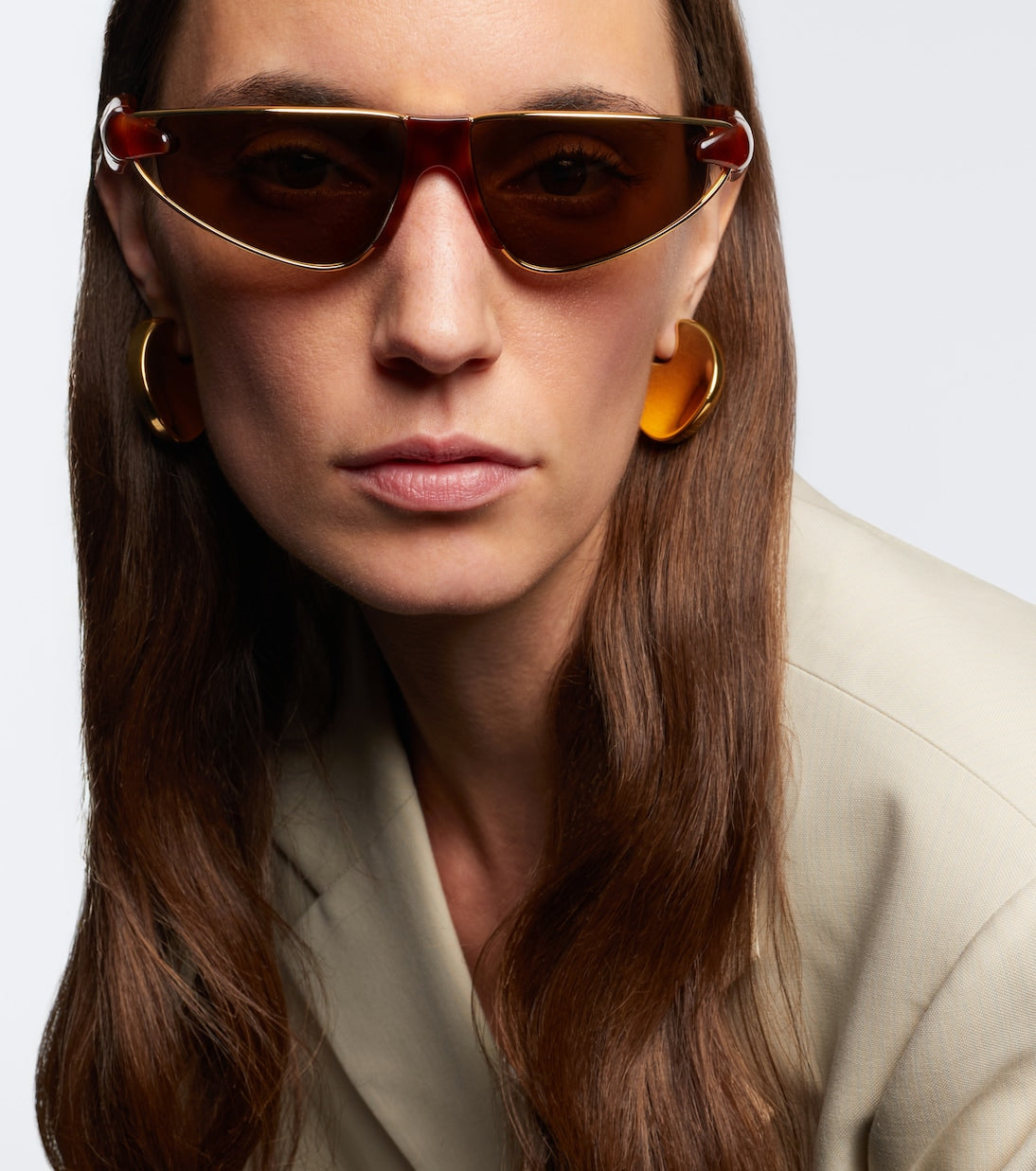 Bottega Veneta - Prisma cat-eye sunglasses