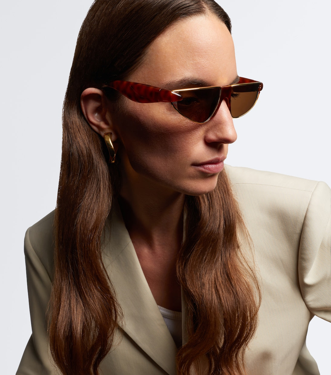 Bottega Veneta - Prisma cat-eye sunglasses