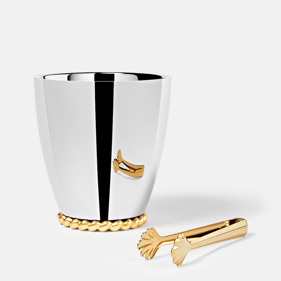 L'Objet - x Jessica McCormack Corde ice bucket and tongs set