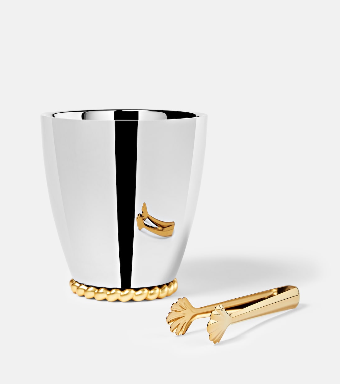 L'Objet - x Jessica McCormack Corde ice bucket and tongs set