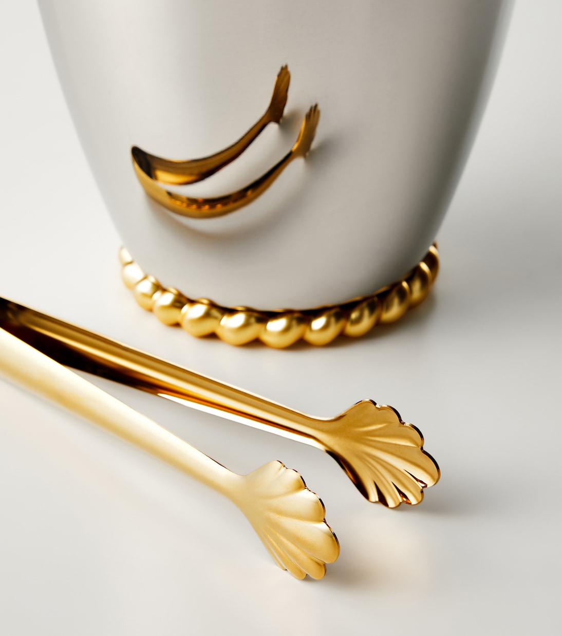 L'Objet - x Jessica McCormack Corde ice bucket and tongs set