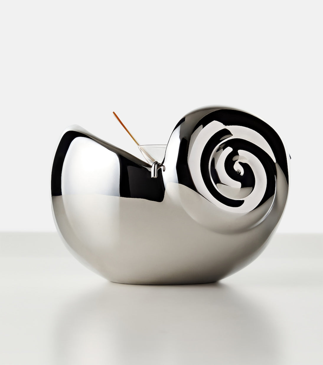 L'Objet - x Jessica McCormack stainless steel caviar dish and spoon set