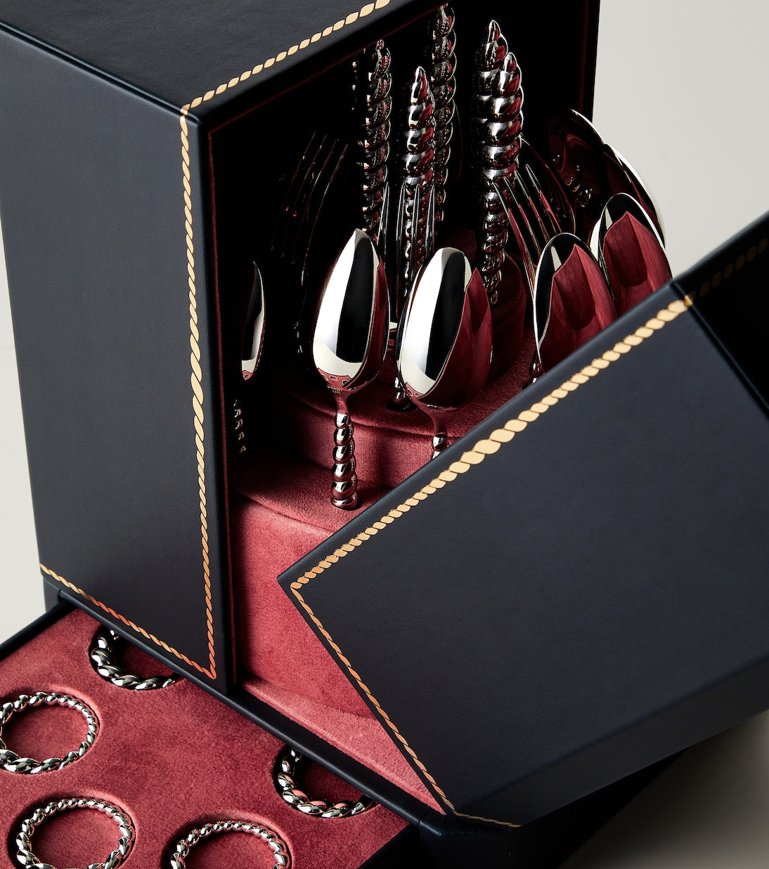 L'Objet - x Jessica McCormack Shell cutlery set