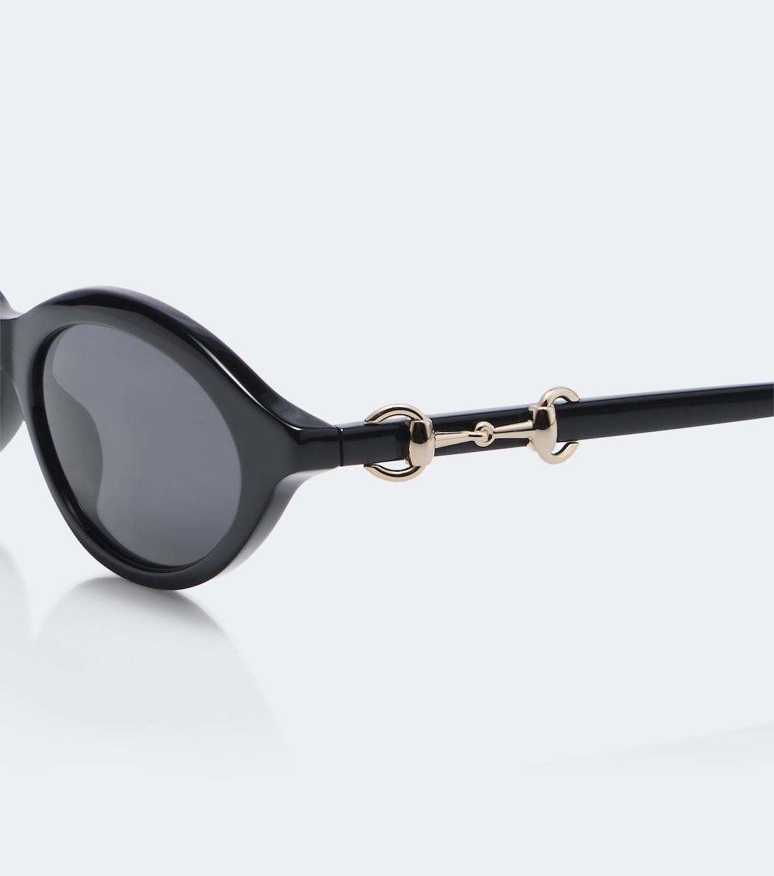 Gucci - Horsebit round sunglasses
