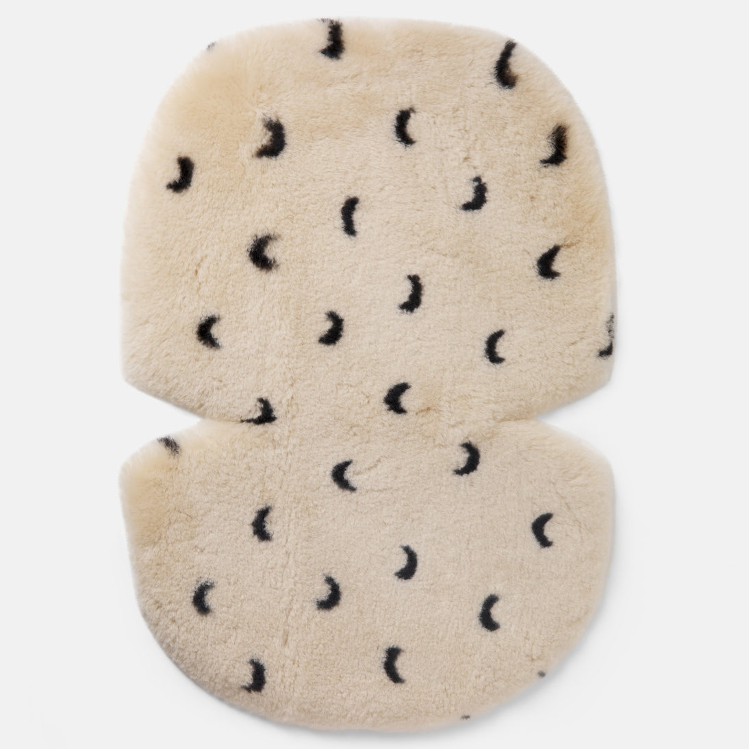 Binibamba - x Organic Zoo Baby Midnight Snuggler® shearling stroller liner