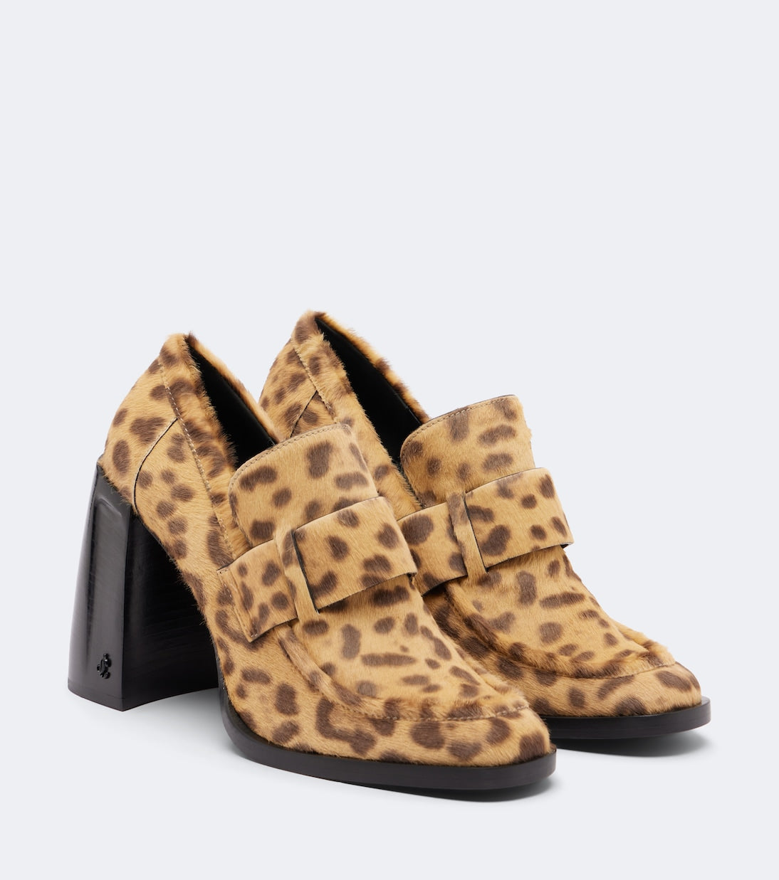 Jimmy Choo - Tylor leopard-print calf hair loafer pumps