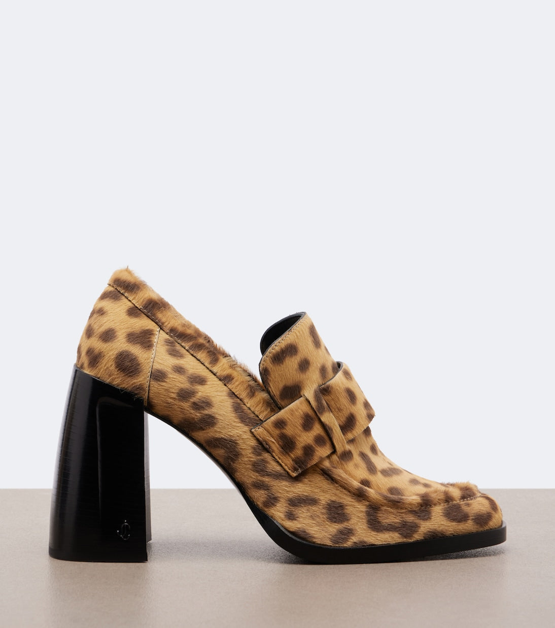 Jimmy Choo - Tylor leopard-print calf hair loafer pumps
