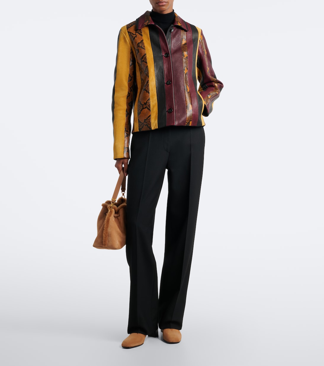 Jimmy Choo - Daze shearling-trimmed suede ankle boots