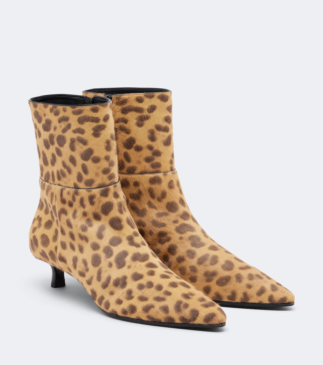 Jimmy Choo - Lory leopard-print calf hair ankle boots