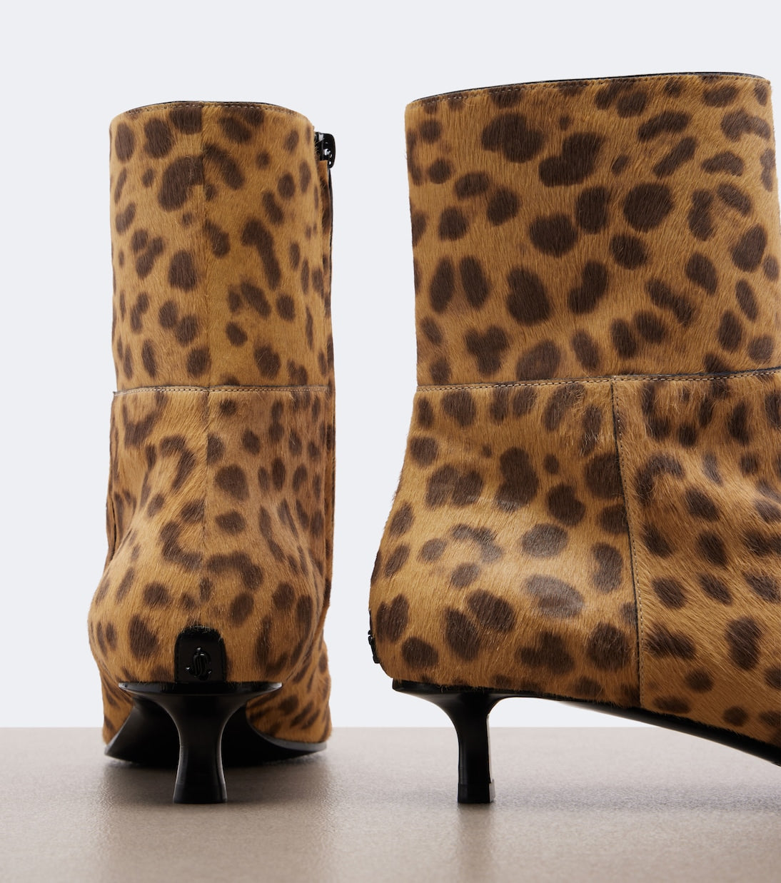 Jimmy Choo - Lory leopard-print calf hair ankle boots