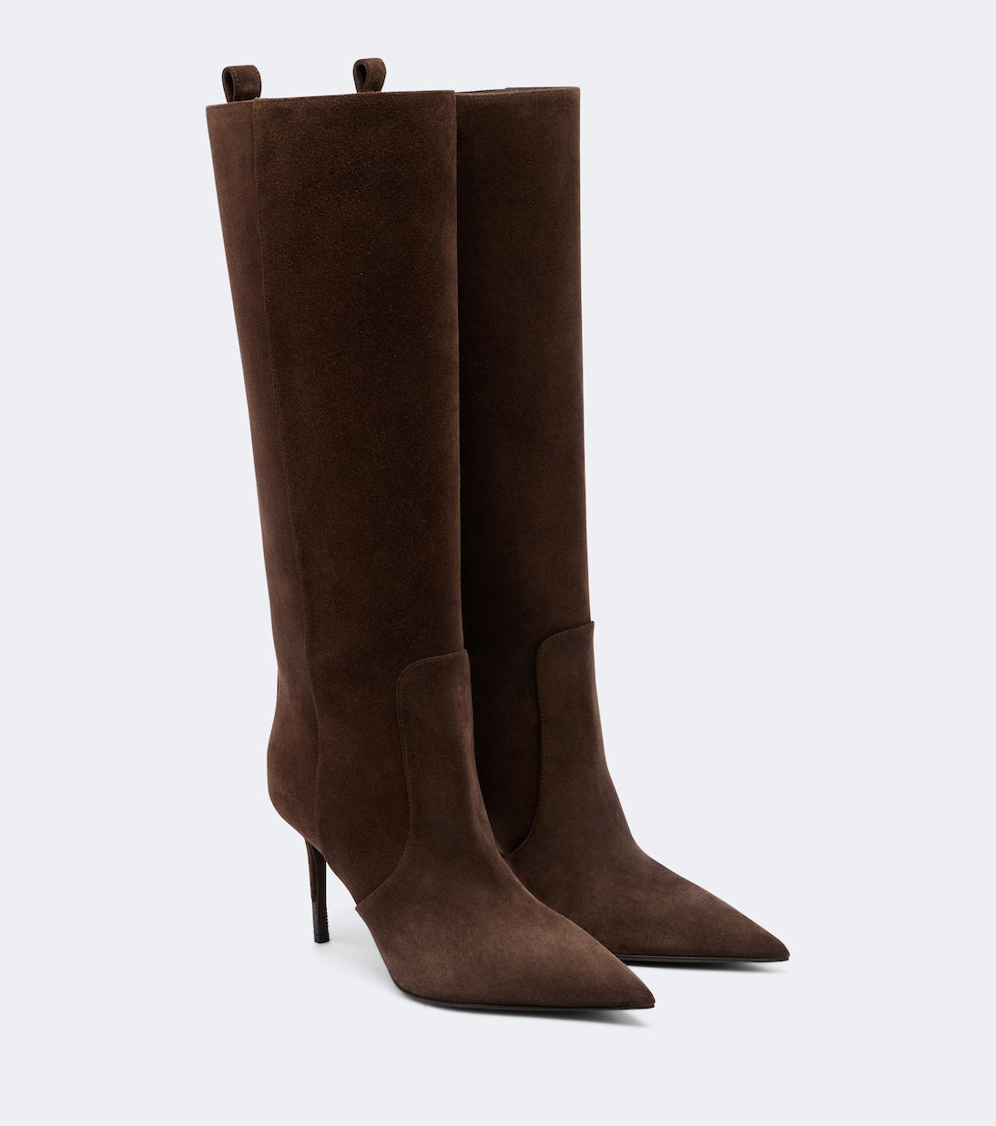 Brunello Cucinelli - Monili beadsuede knee-high boots