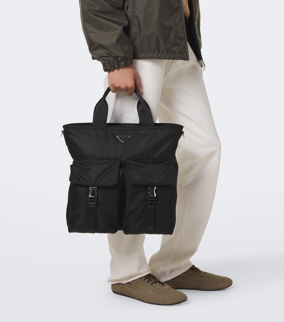 Prada - Prada Explore Re-Nylon tote bag