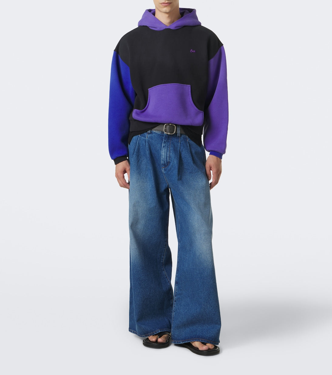ERL - Cotton jersey hoodie