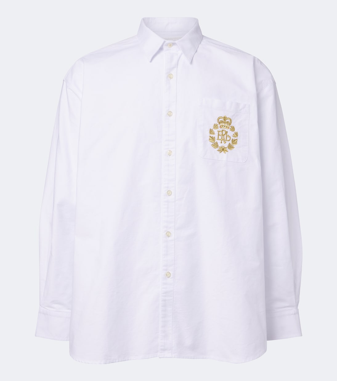 ERL - Embroidered cotton shirt