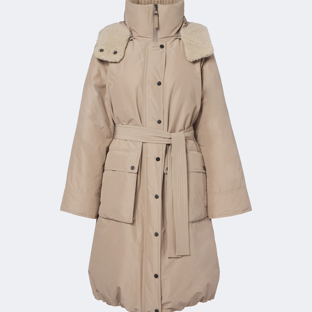 Brunello Cucinelli - Monili hooded cotton-blend down coat