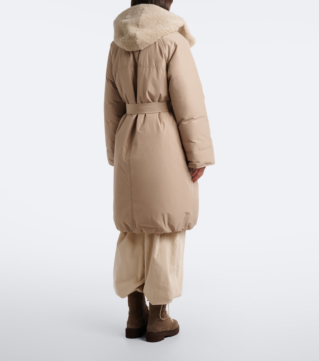 Brunello Cucinelli - Monili hooded cotton-blend down coat