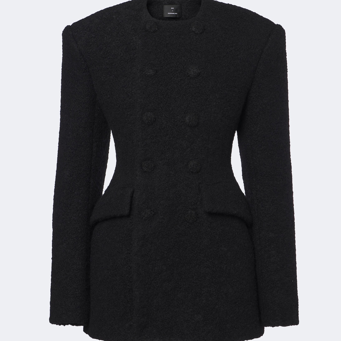 Wardrobe.NYC - Alpaca and wool-blend bouclé blazer dress
