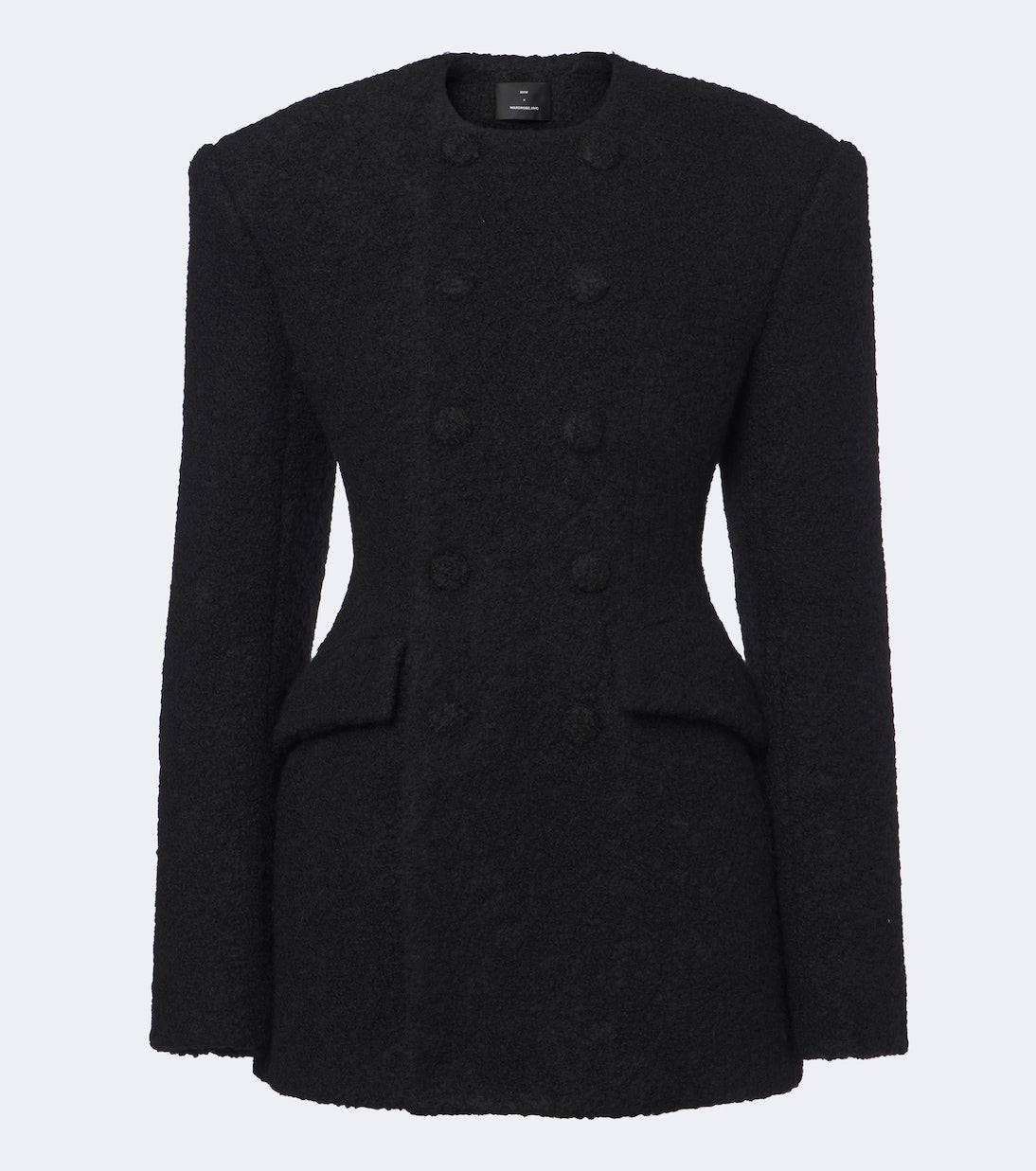 Wardrobe.NYC - Alpaca and wool-blend bouclé blazer dress