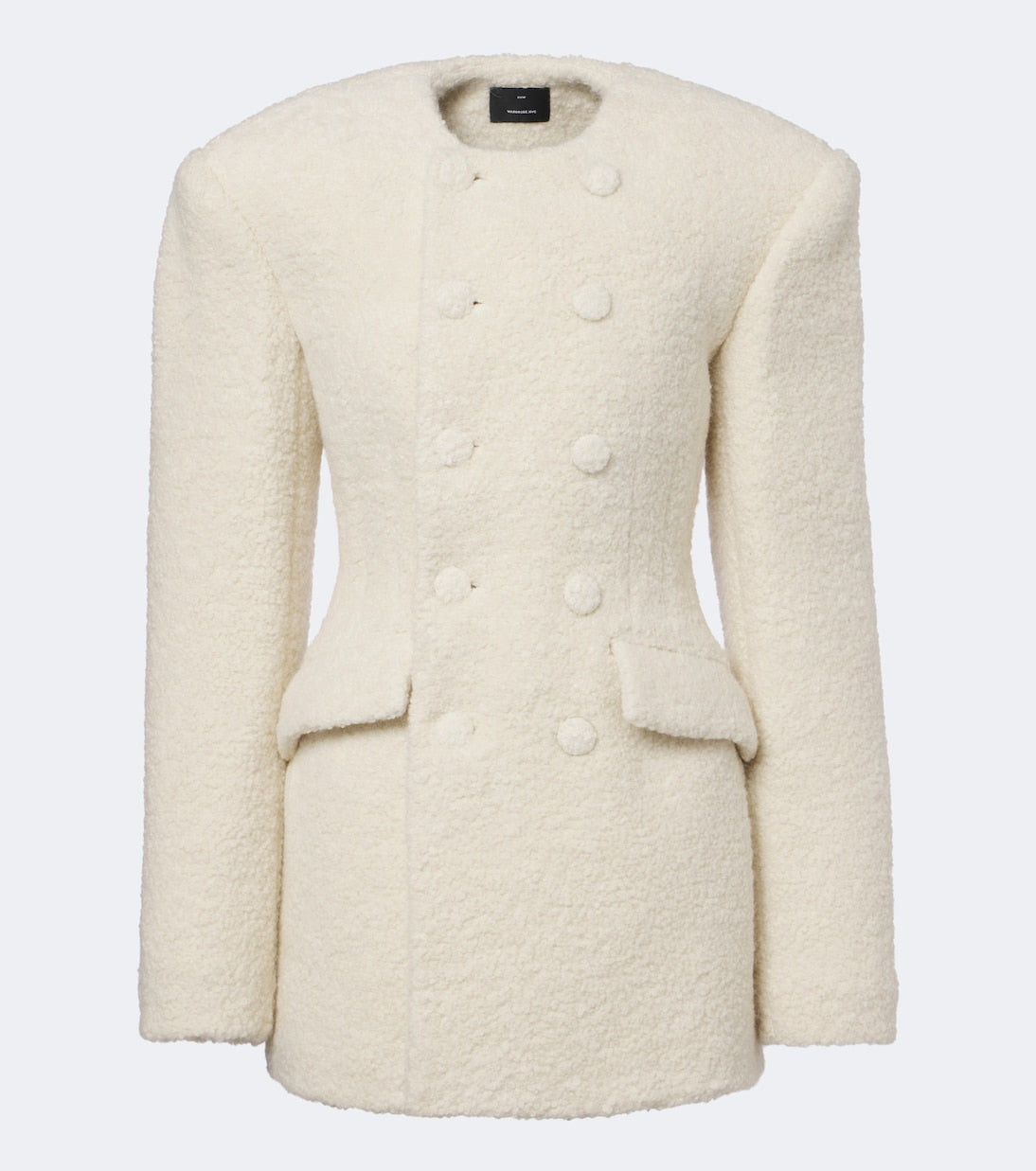 Wardrobe.NYC - Alpaca and wool-blend bouclé blazer dress