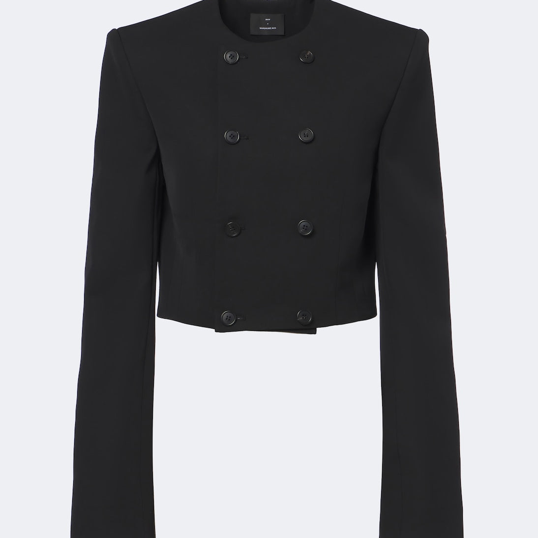 Wardrobe.NYC - Cropped double-breasted virgin wool blazer
