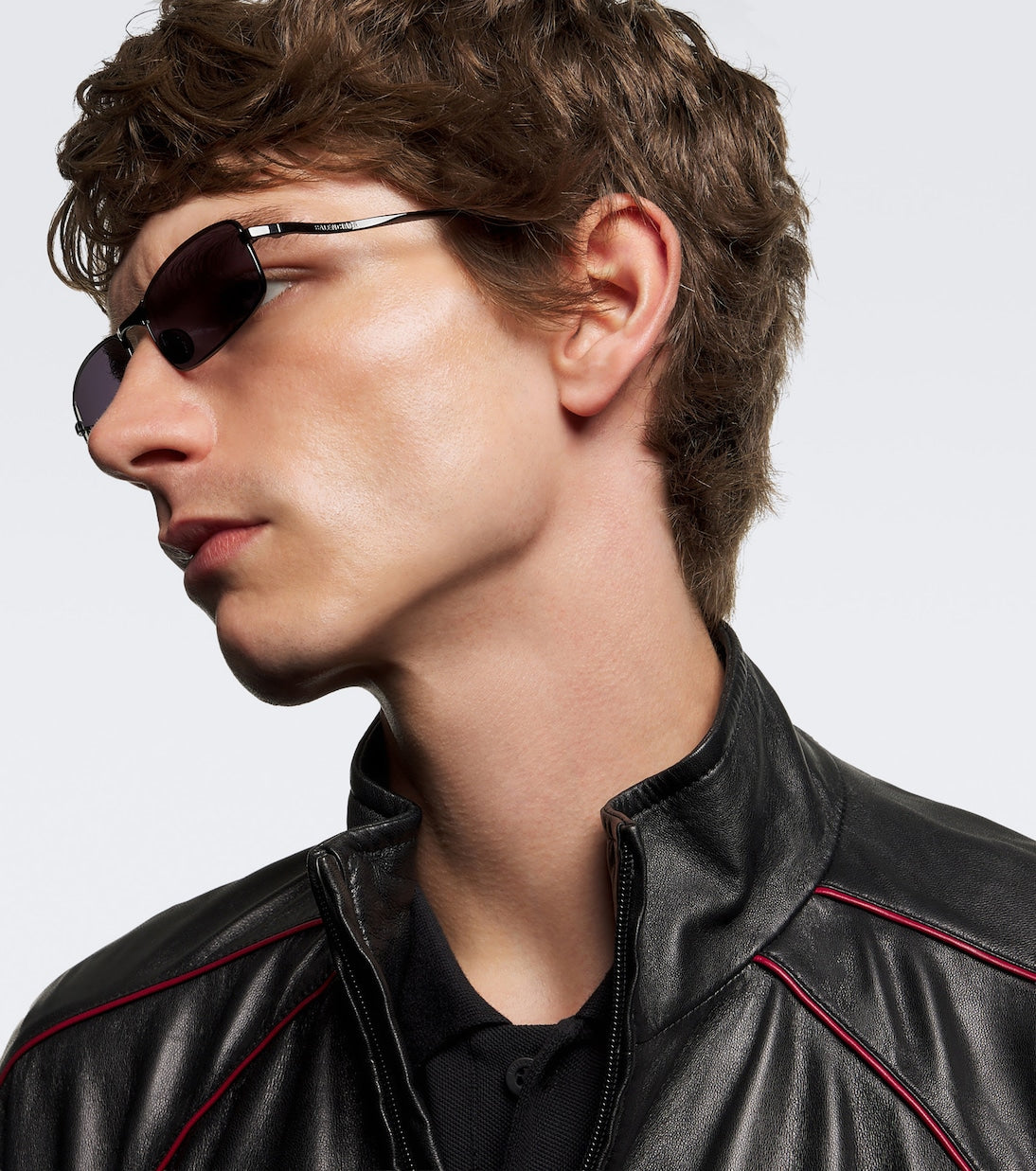Balenciaga - Logo rectangular sunglasses