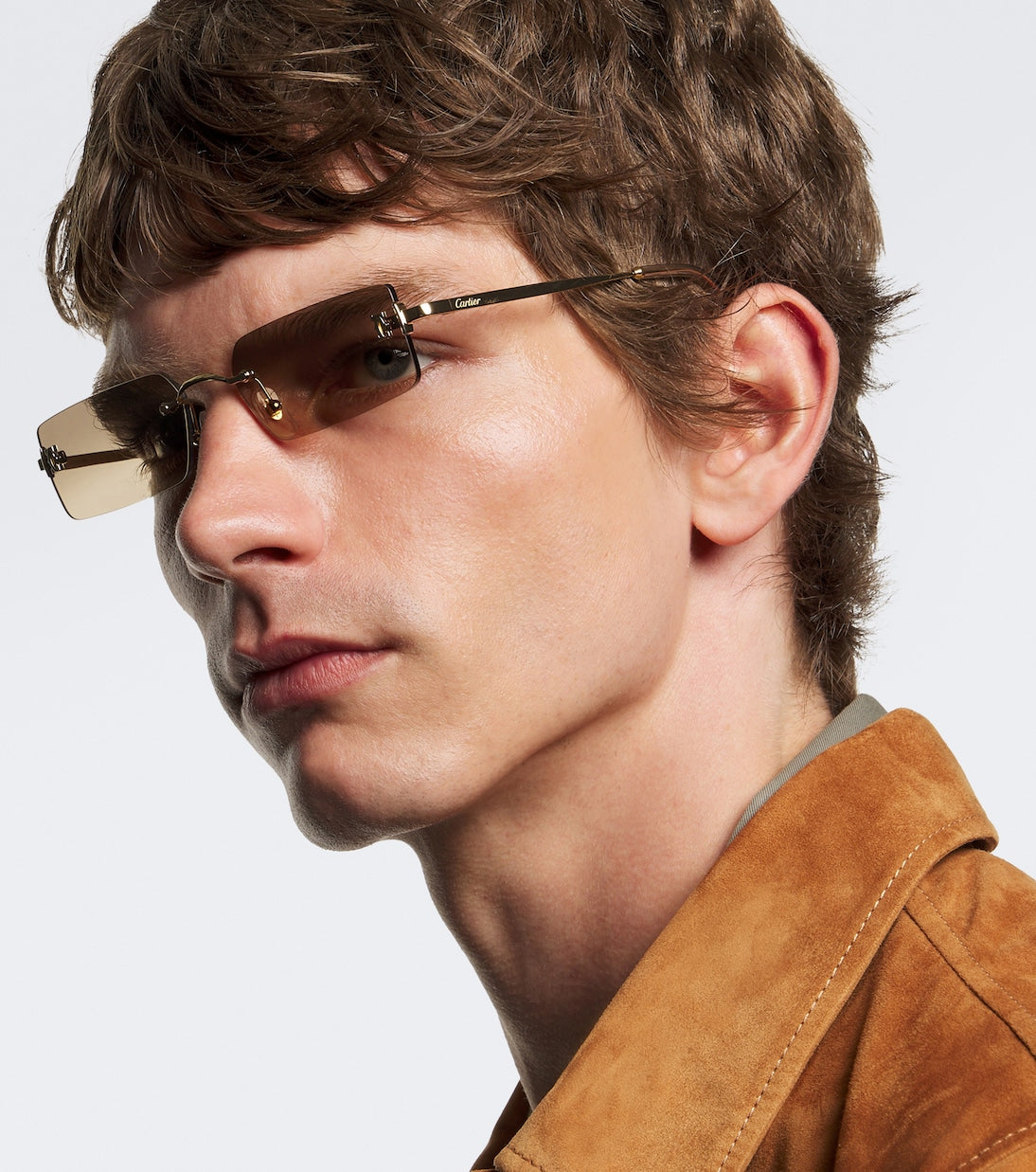 Cartier Eyewear Collection - Signature C rectangular sunglasses