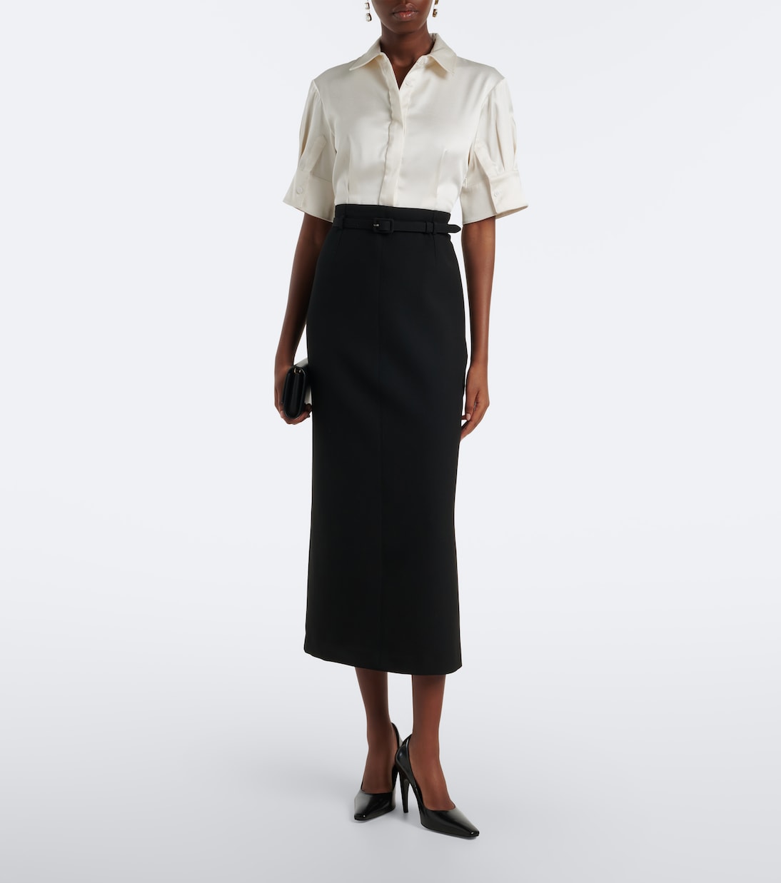 Simkhai - Alvera twill midi dress