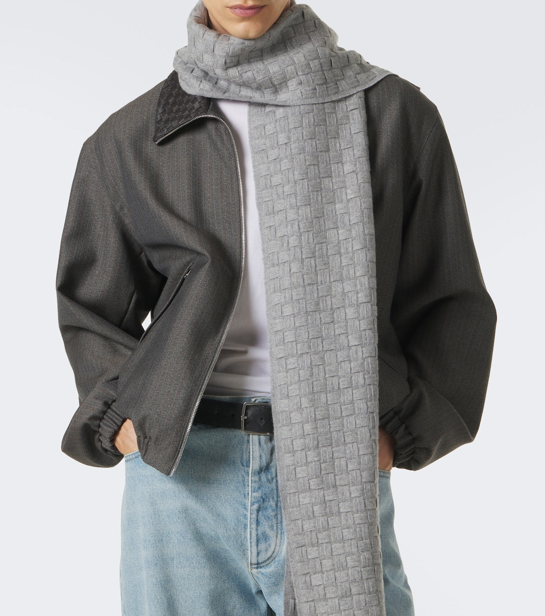 Bottega Veneta - Intrecciato cashmere scarf