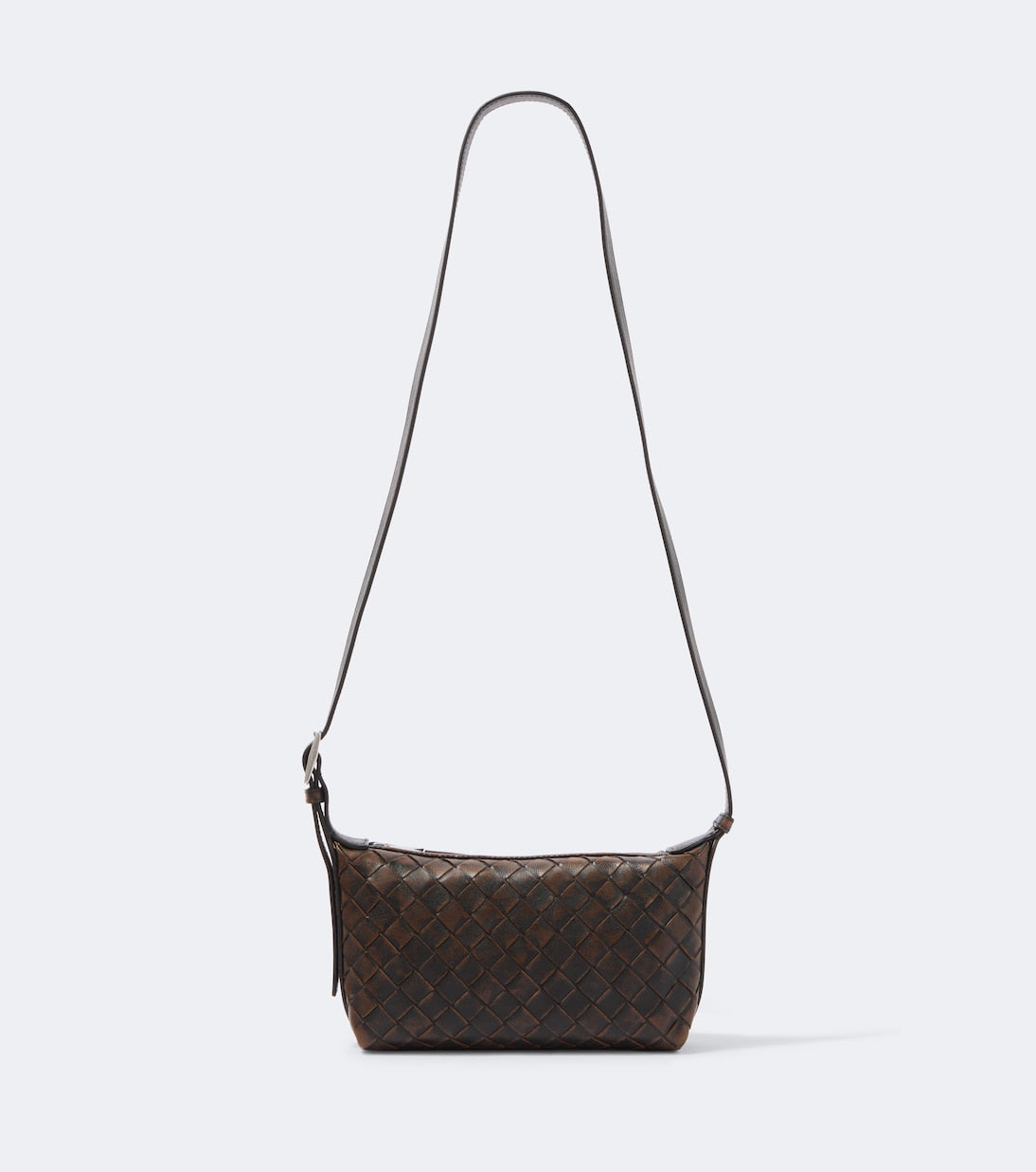 Bottega Veneta - Traveler Intrecciato leather phone pouch