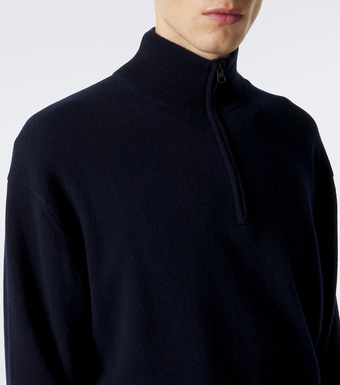Lisa Yang - Augustus cashmere half-zip sweater