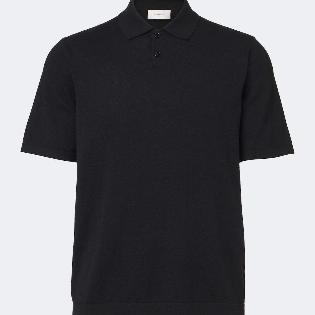 Lisa Yang - Keir cotton and cashmere polo shirt