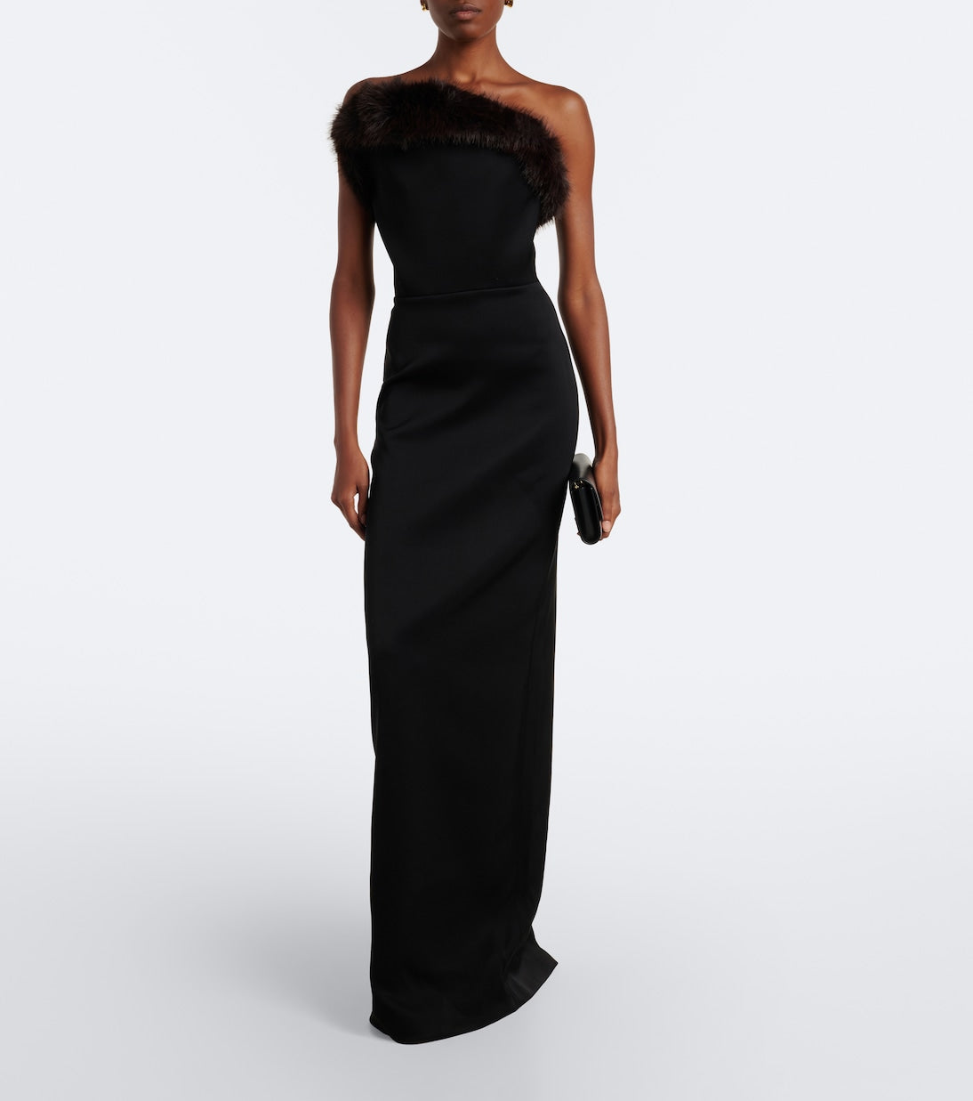 David Koma - Strapless bustier gown