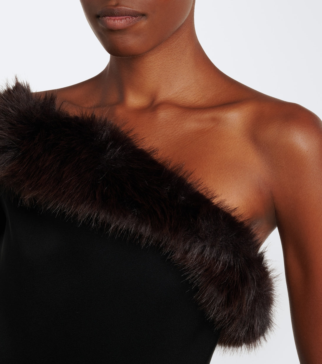David Koma - Strapless bustier gown
