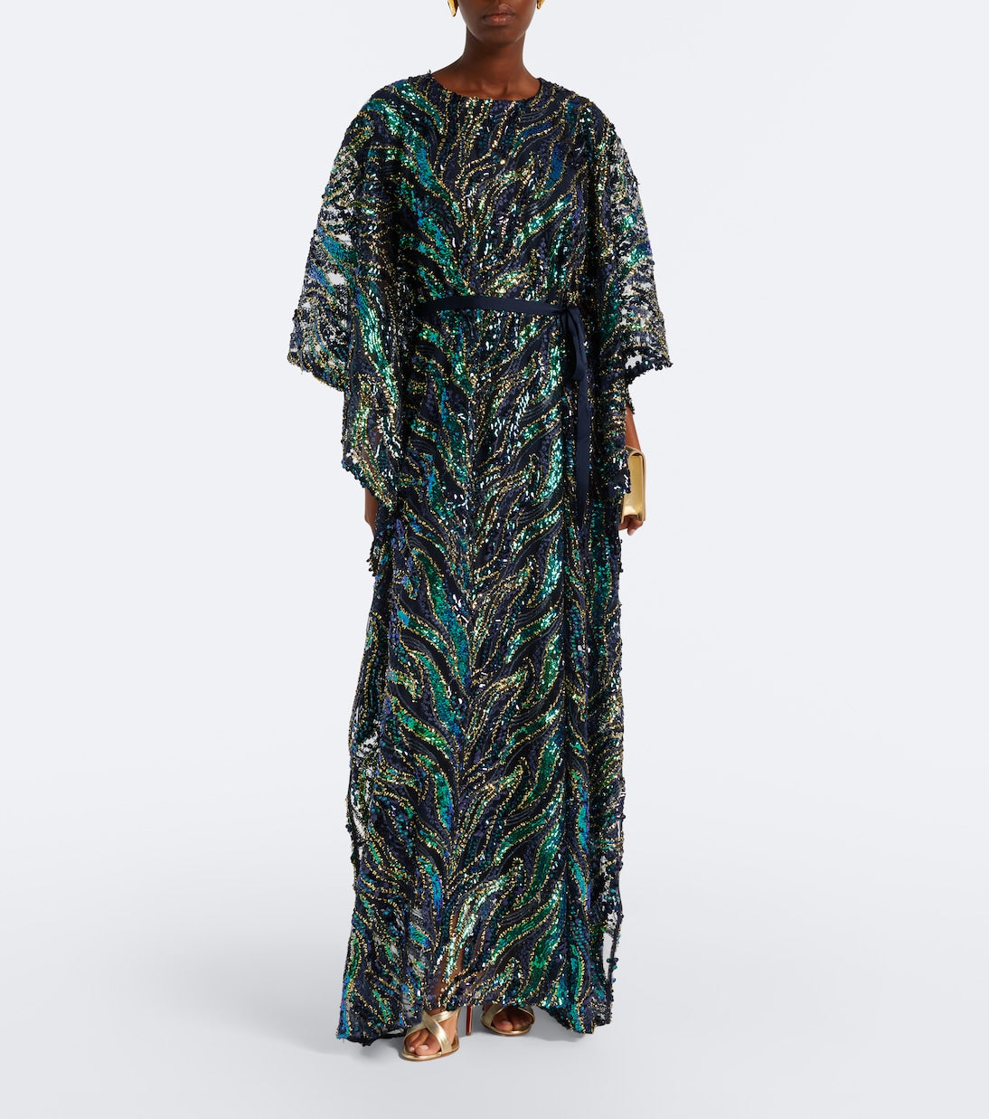 Taller Marmo - Firefly sequined kaftan