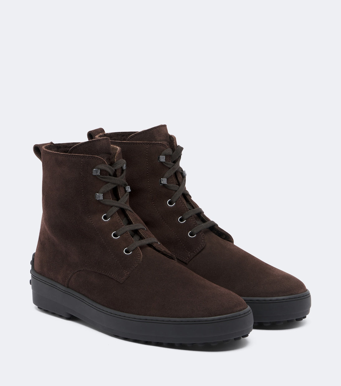 Tod's - Gommino® shearling-lined suede ankle boots